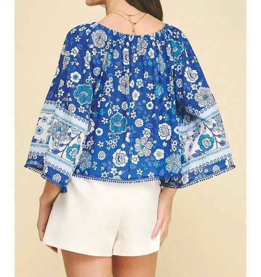 Pinch - Floral Wide Sleeve Top