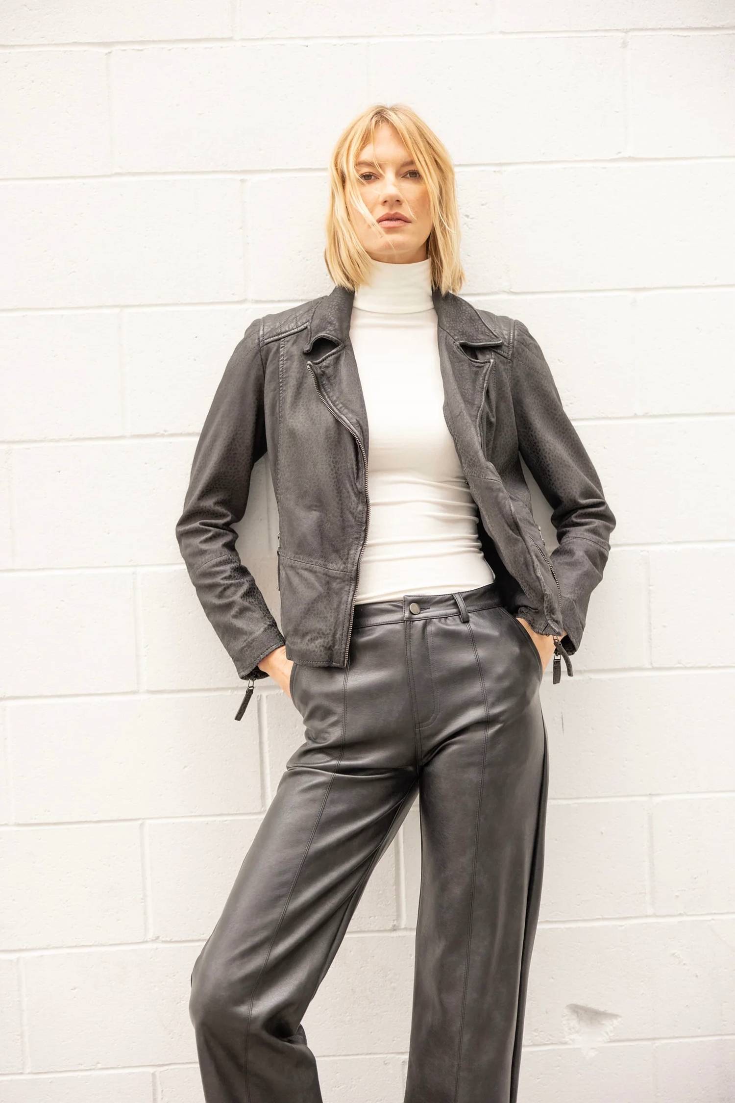 Mauritius - Animala Rf Leather Jacket
