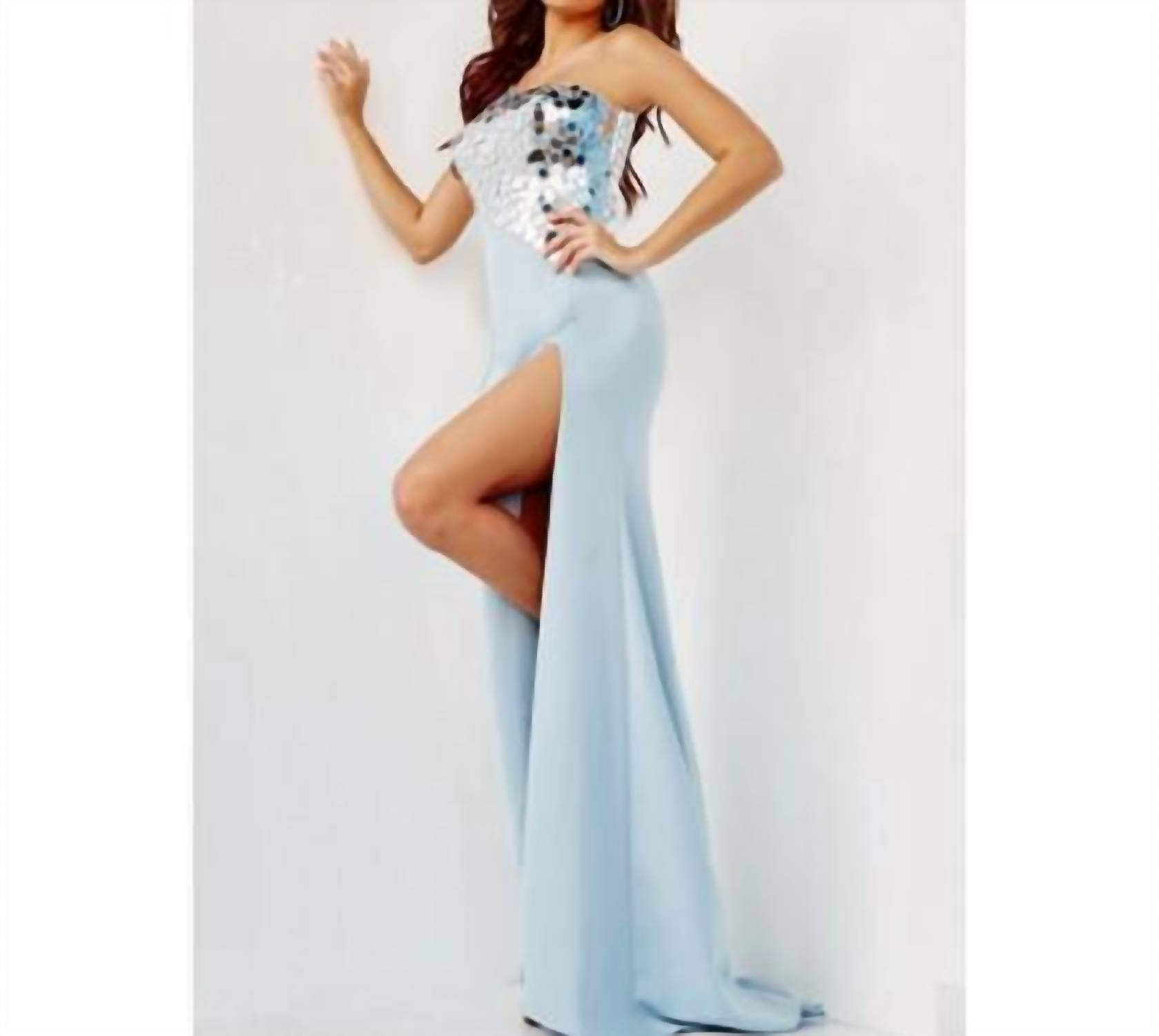 Jovani - Women's Mirrors Strapless Dress