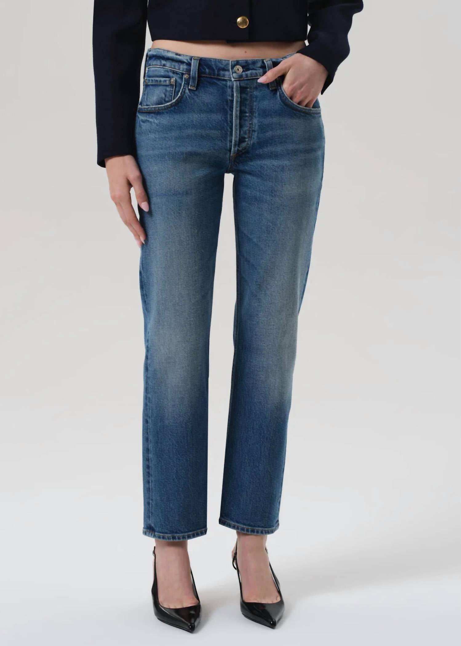 Citizens of Humanity Anissa Straight Leg Jeans in alma - women's jeans