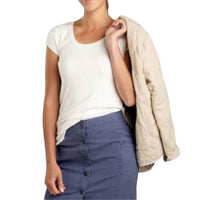 Toad&Co - Daisy Rib Ruffle Tee