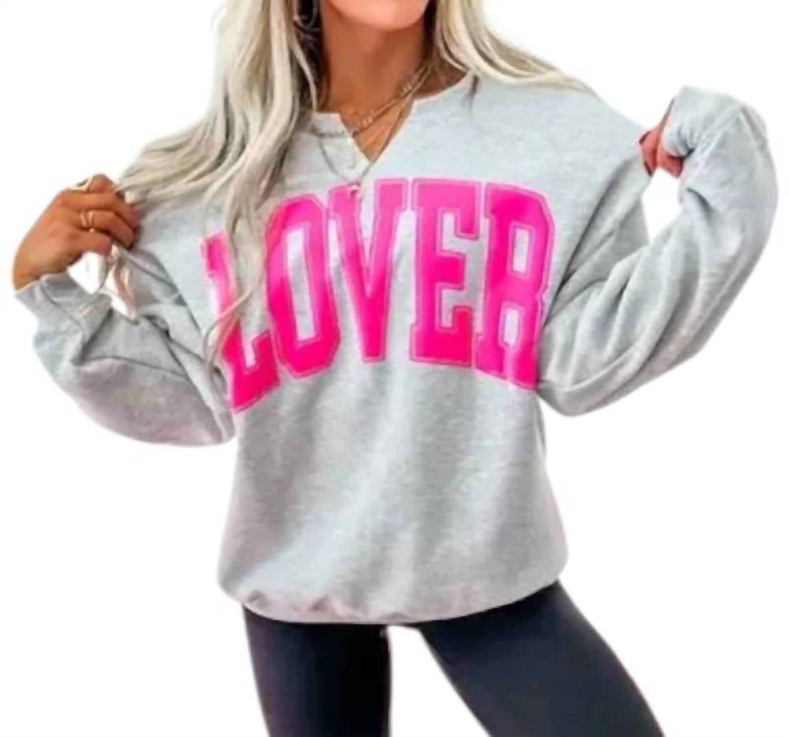 Bird & Co Wholesale Tees - Lover Girl Crewneck Top