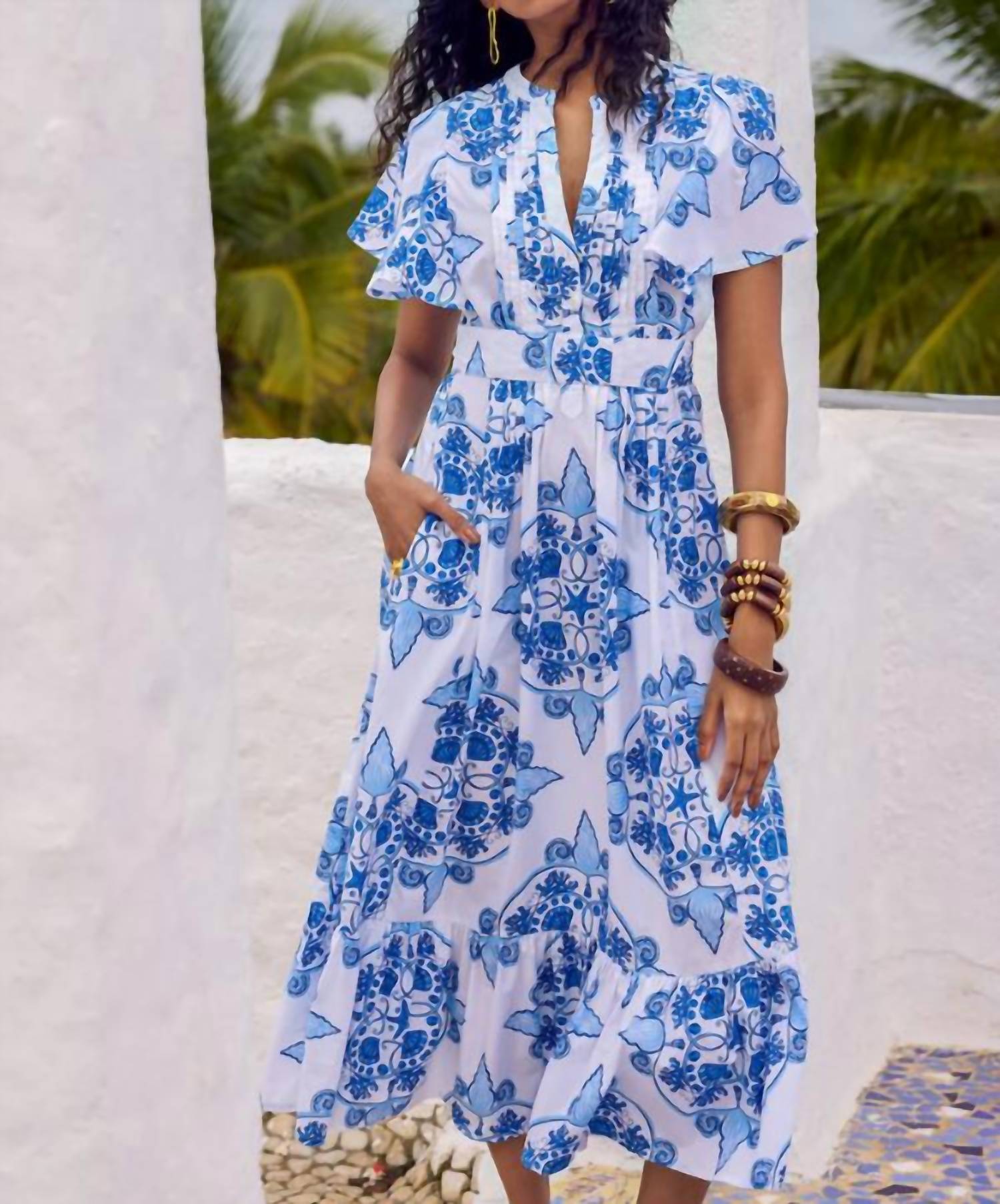 Beyond By Vera - Leni Midi Dress