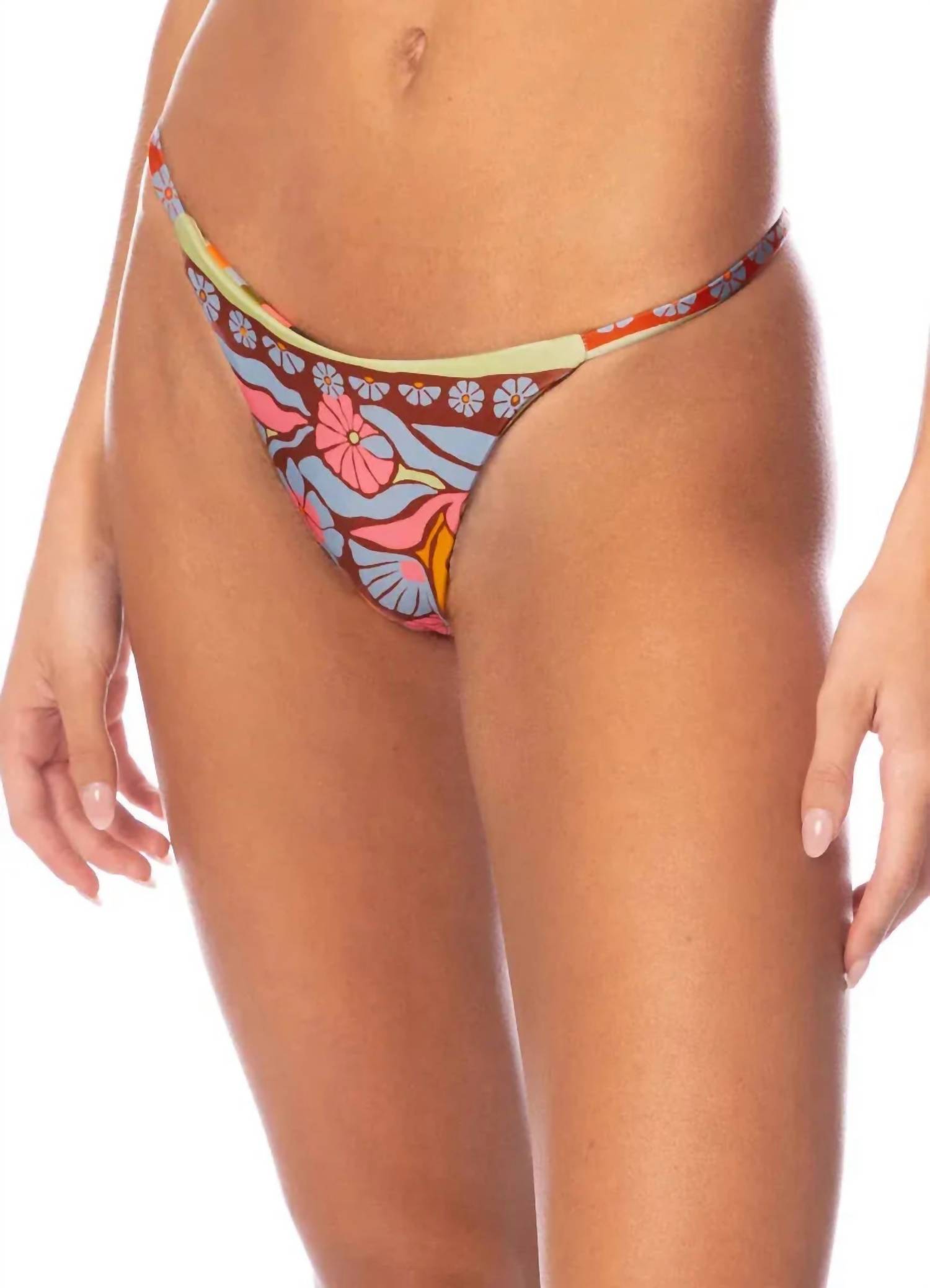 Maaji - Pattern Scope Midi Bikini Bottom