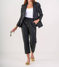 Emily Mccarthy - Vegan Leather Joy Jogger