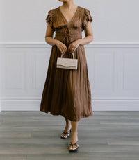 Current Air - Shania Pleated Midi Dress