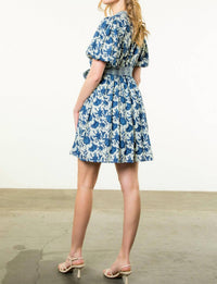 Thml - Puff sleeve print dress