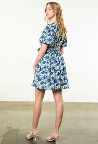 Thml - Puff sleeve print dress
