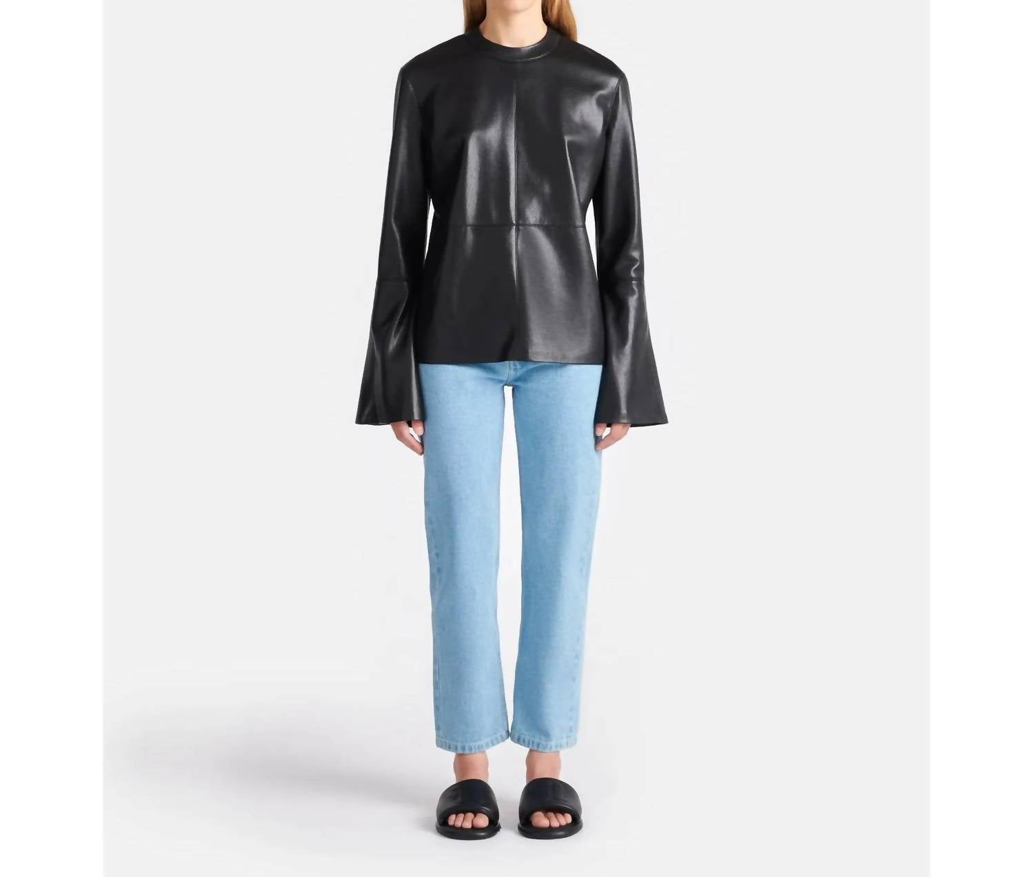 Nanushka - Bolda Alt-leather Top