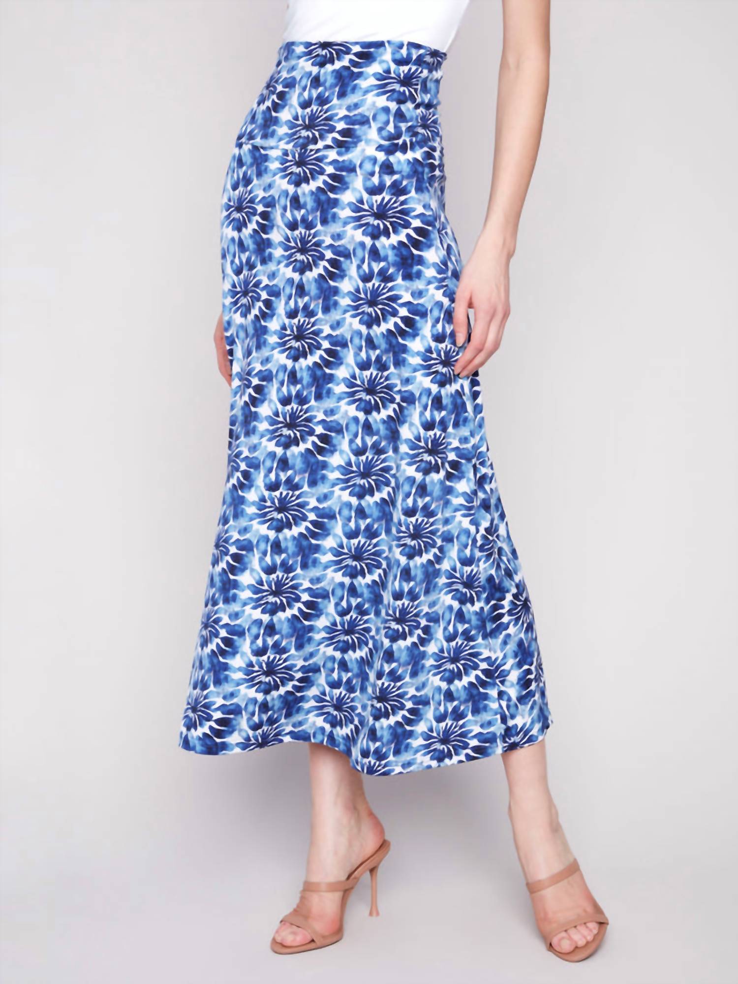 Charlie B - Printed Convertible Skirt & Dress With Removable Straps