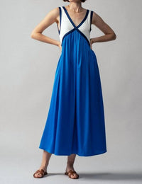 Trend:Notes - Boho Colorblock Maxi Dress