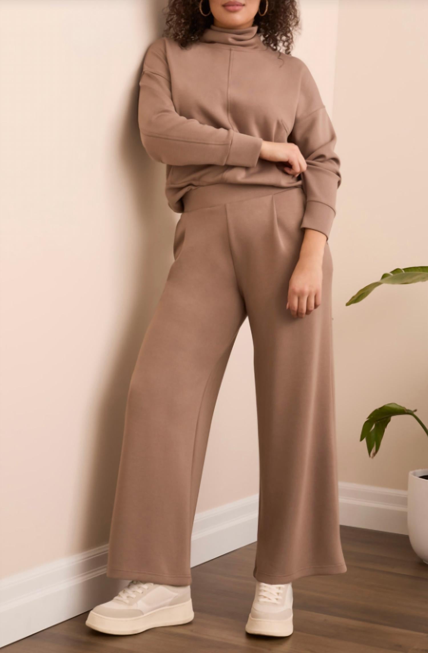 Tribal - Front Pockets Pull On Pants