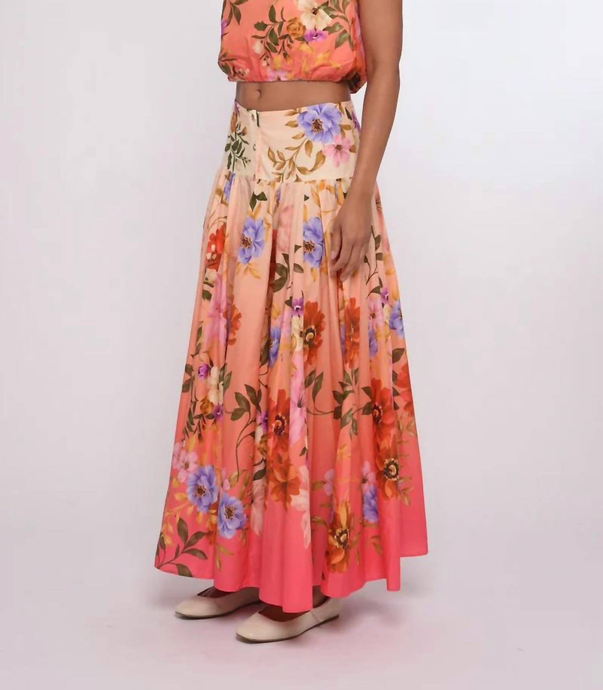Love The Label - Cambrie Floral Tank Top