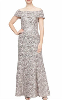 Alex Evenings - Off The Shoulder Maxi Dress