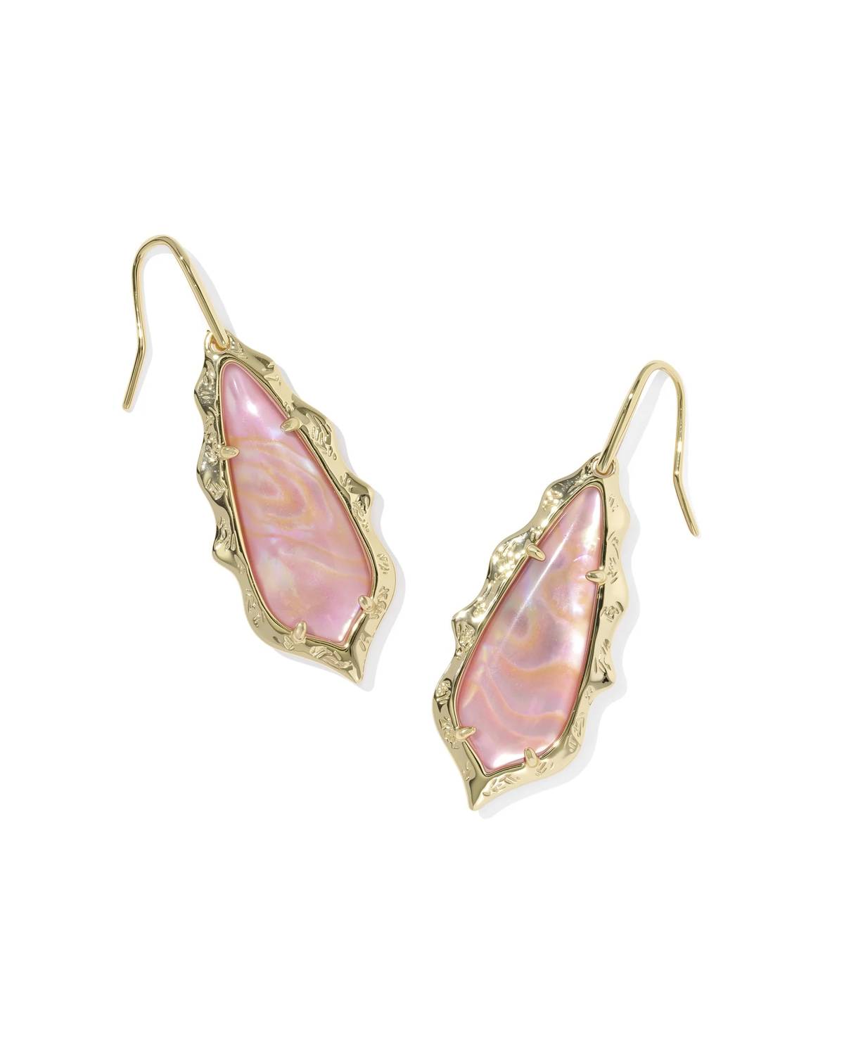 Kendra Scott - Women's Adriana Scallop Frame Drop Earrings