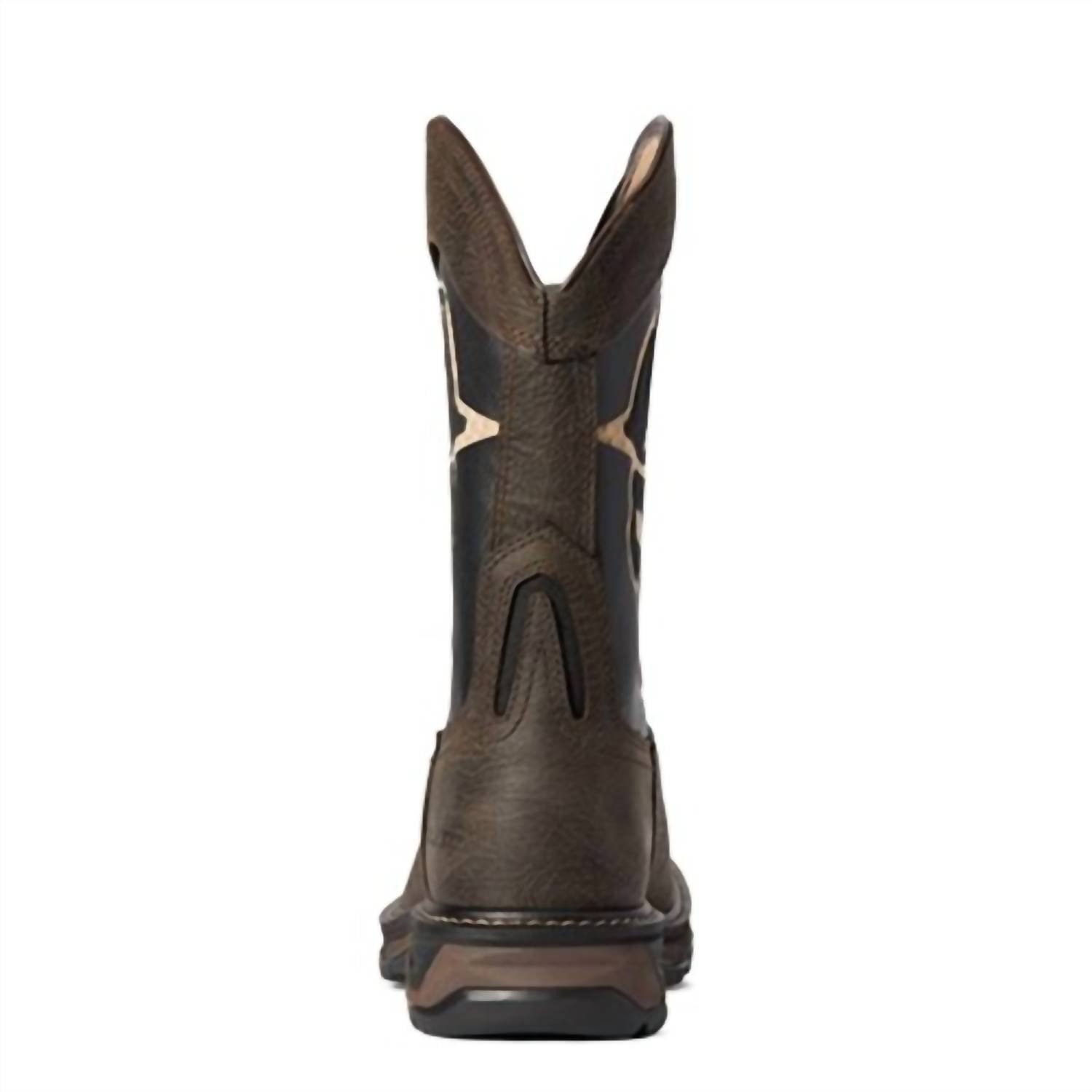 ARIAT Men's Workhog Xt Venttek Bold Soft Toe Boots in iron coffee roughneck - men's boots - view 5
