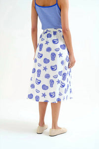 Compania Fantastica - Lobster Dinner Midi Skirt