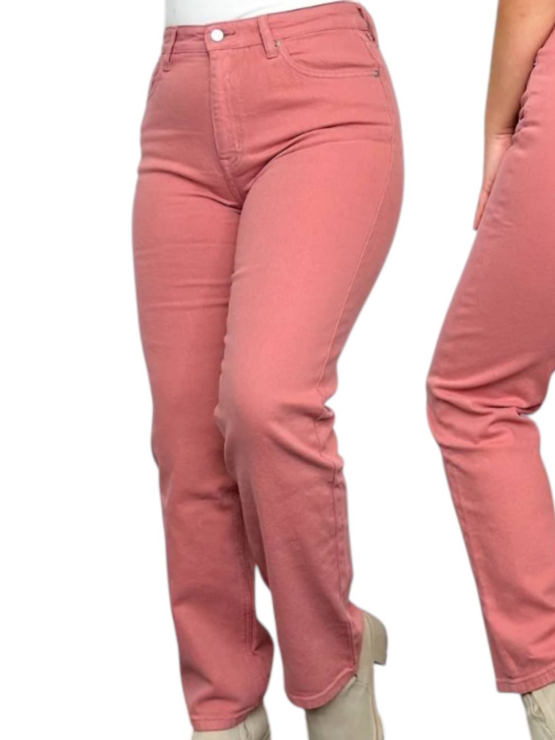 Kancan - Zandria High-rise 90s Straight Leg Jeans