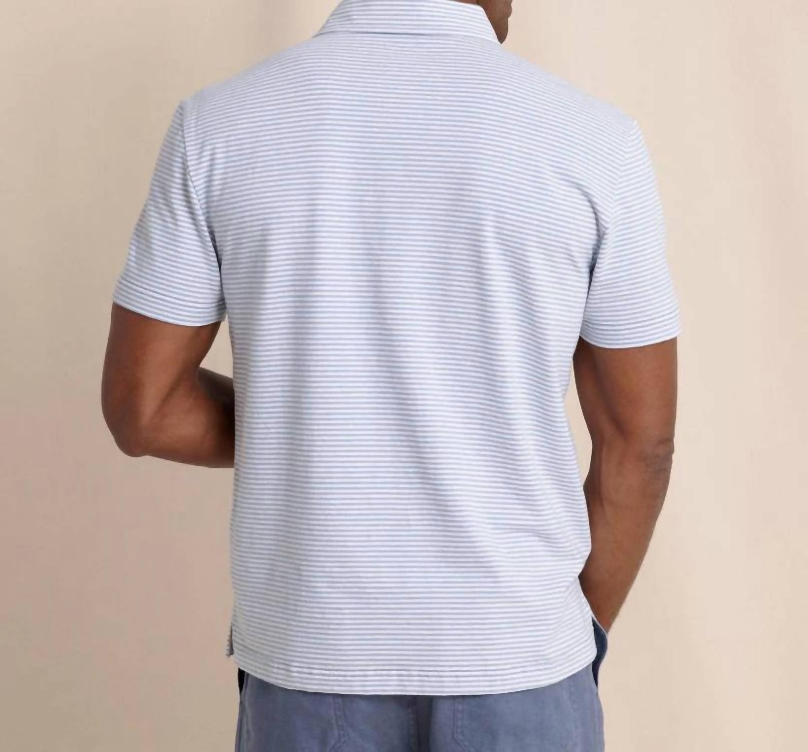 Southern Tide - Linen Blend Soundwave Polo