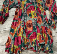 Gigio - Women's Flare Skirt Long Sleeve Mini Dress