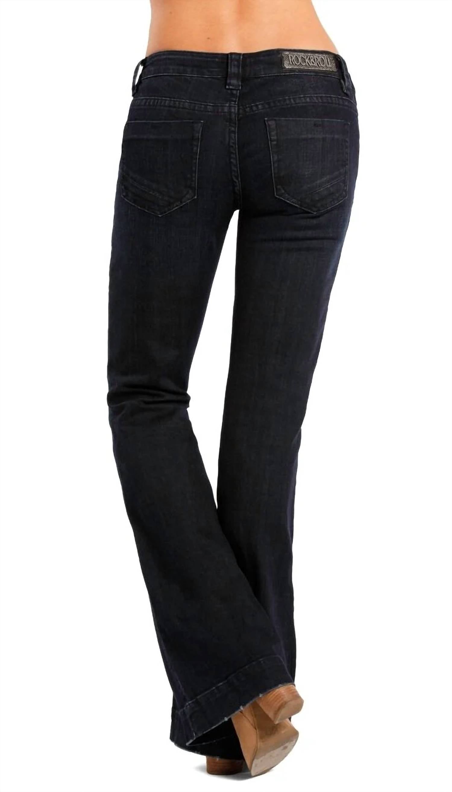 Rock & Roll Denim - Women's Trouser Low Rise Jeans
