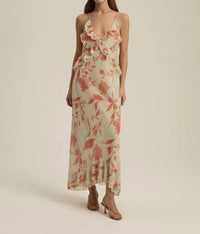 Favorite Daughter Who Me Dress in beige - women's dress