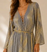 Mystery Resort - Helios Wave Maxi Dress