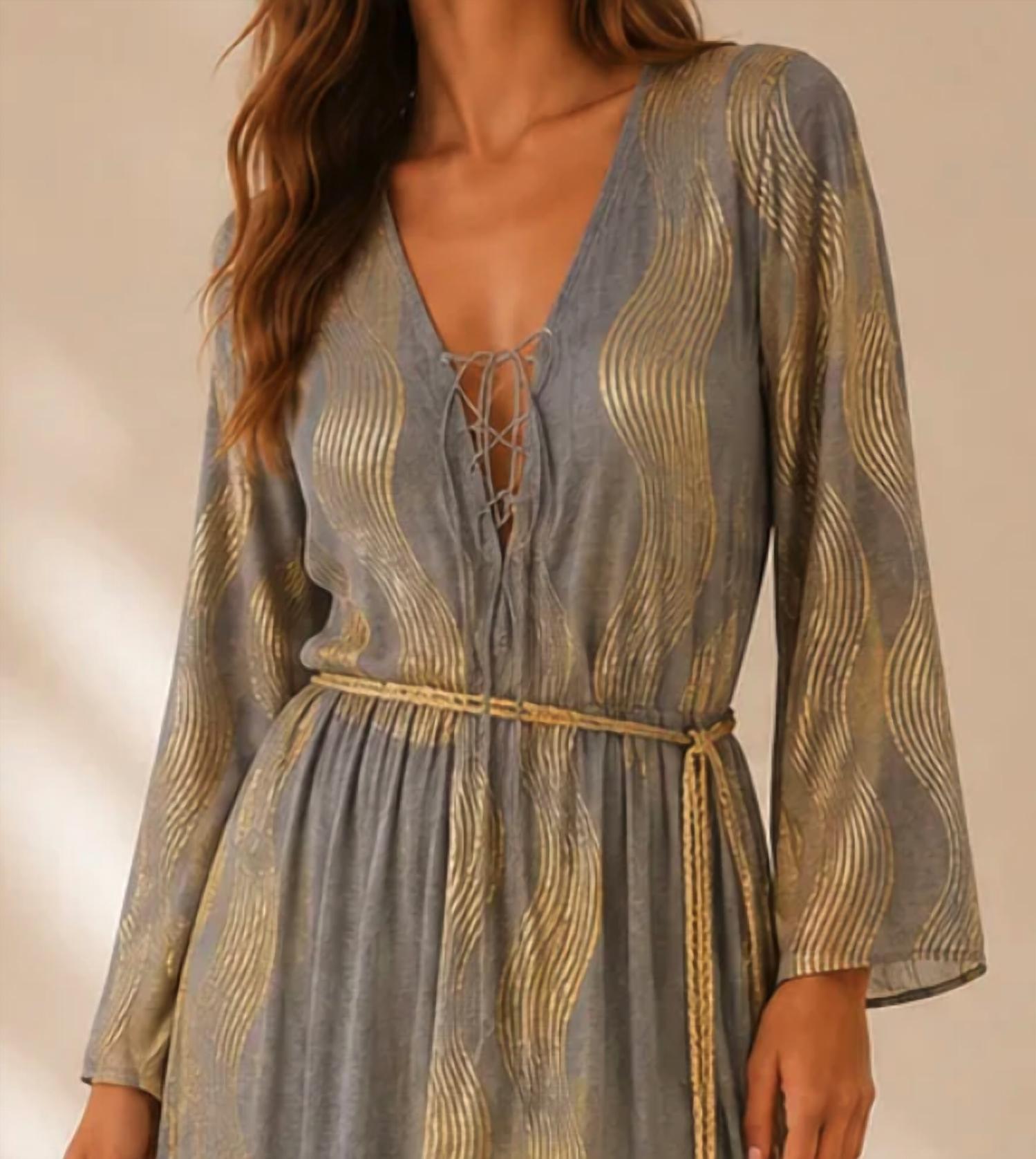 Mystery Resort - Helios Wave Maxi Dress