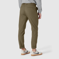 Jack Archer Jetsetter Pants in olive green - men's pants - detail view