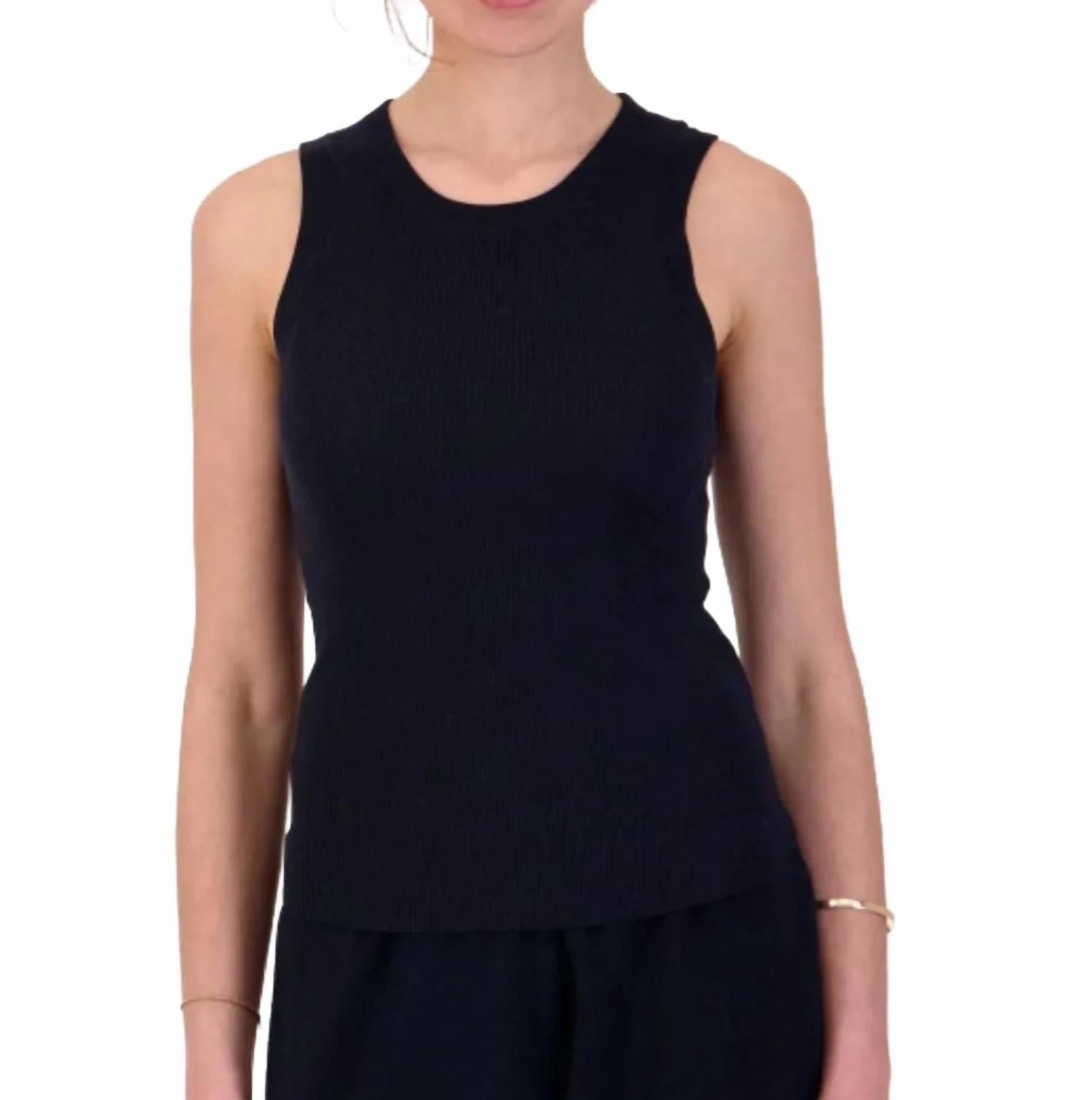 Allude - Women's Ribbed Tank Top