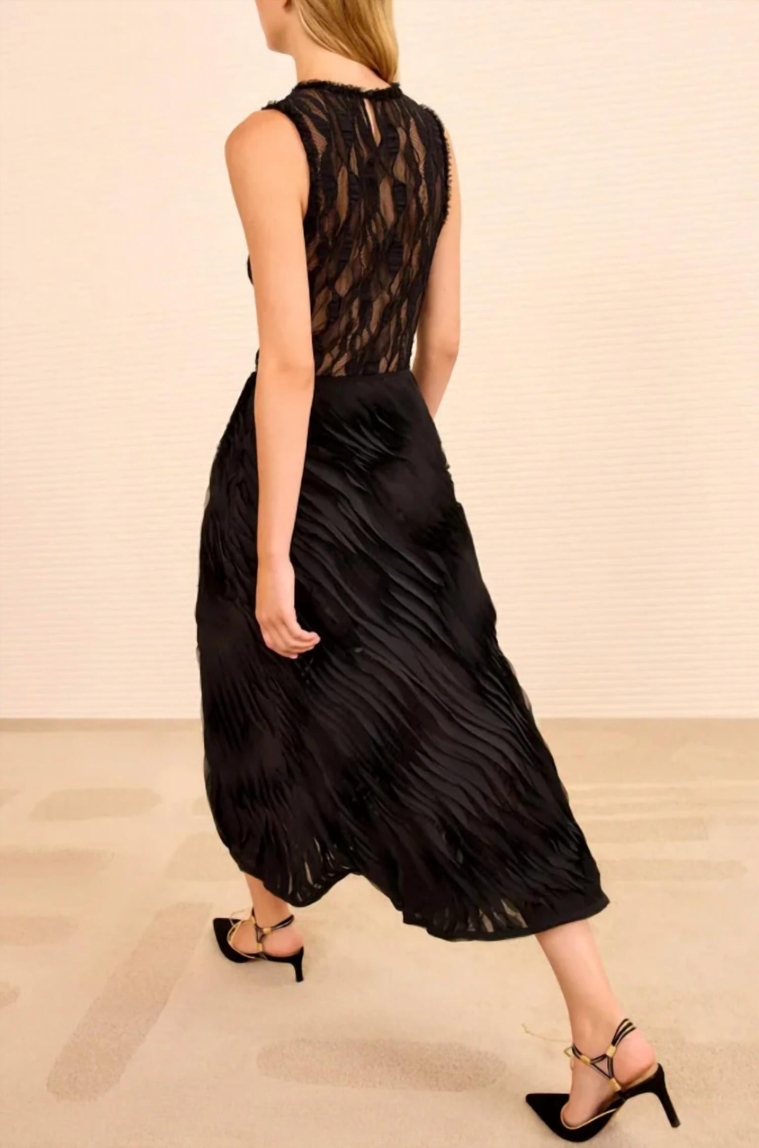 Ulla Johnson - Amiko Chiffon Embroidered Midi Skirt