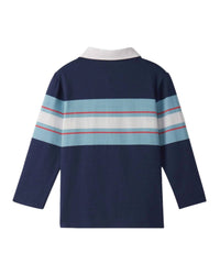 Hatley - Boy's Stripes Rugby Polo Shirt