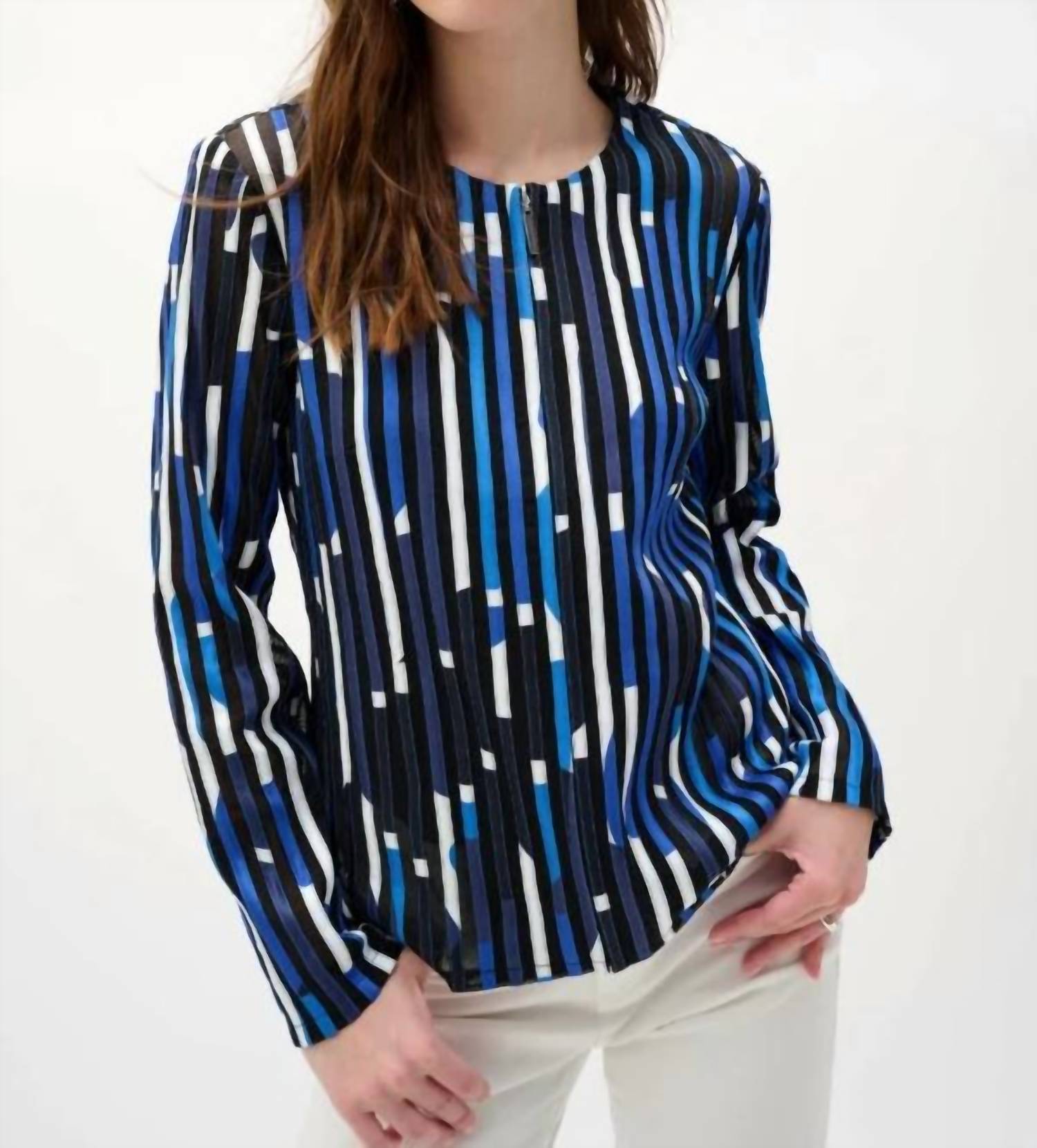 Joseph Ribkoff - Soutache Geometric Jacket