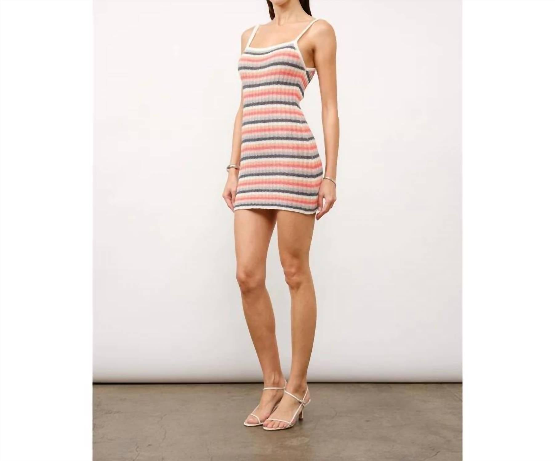Loucia - Seaside Knit Mini Dress