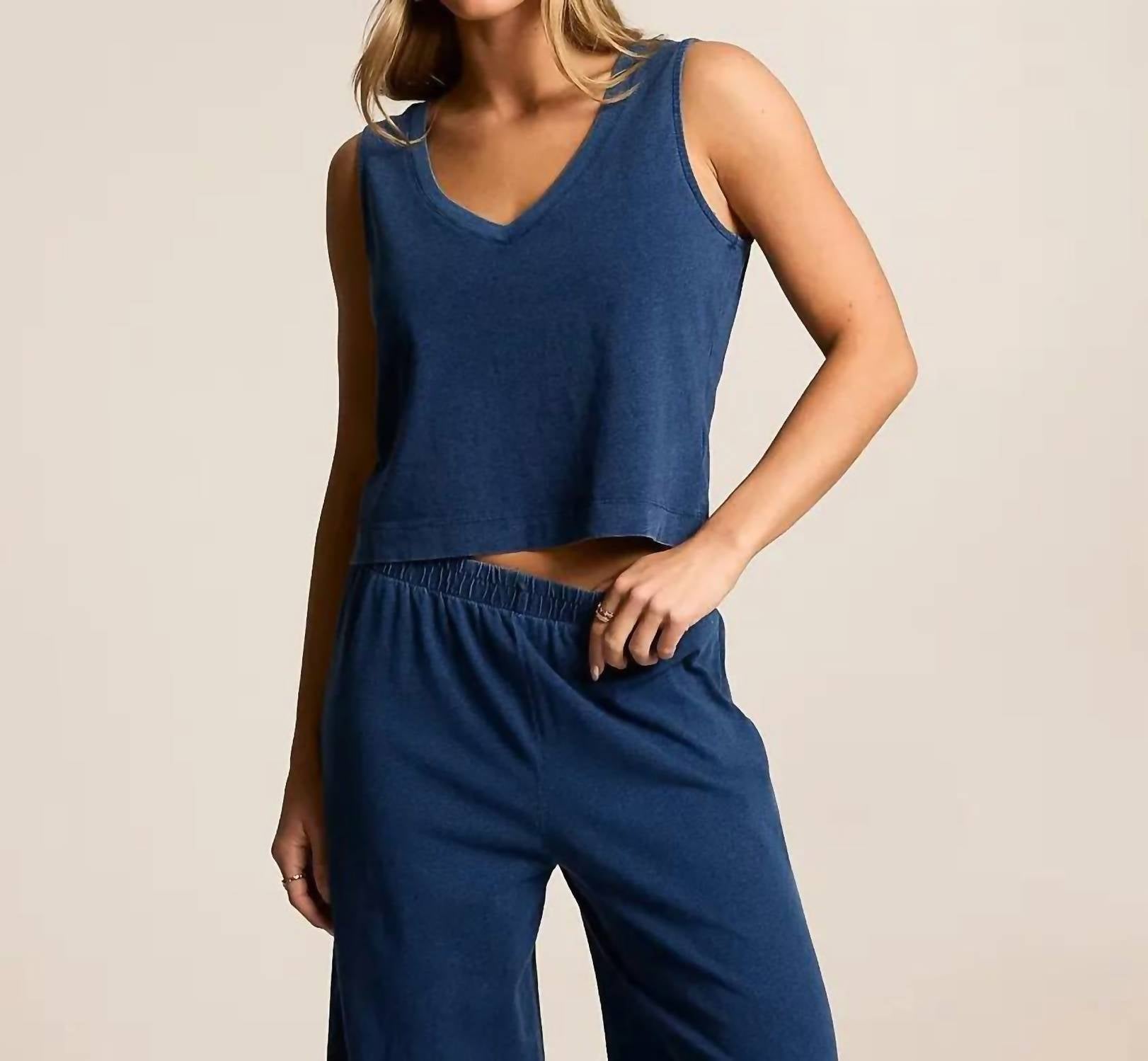 Z Supply - Sloane V-neck Denim Tank