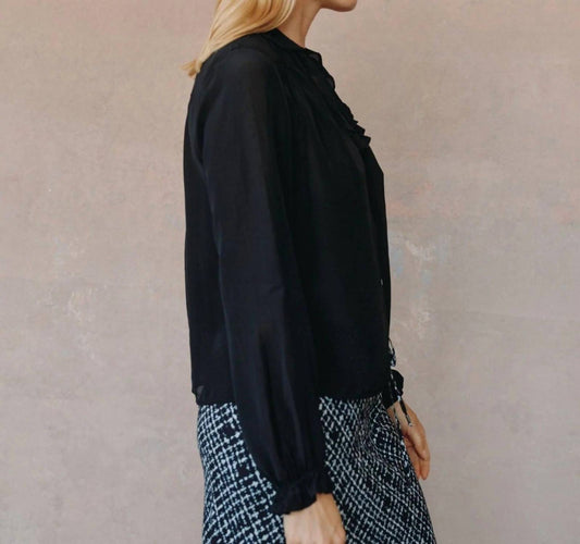 Bella Dahl - Raglan Ruffle Blouse