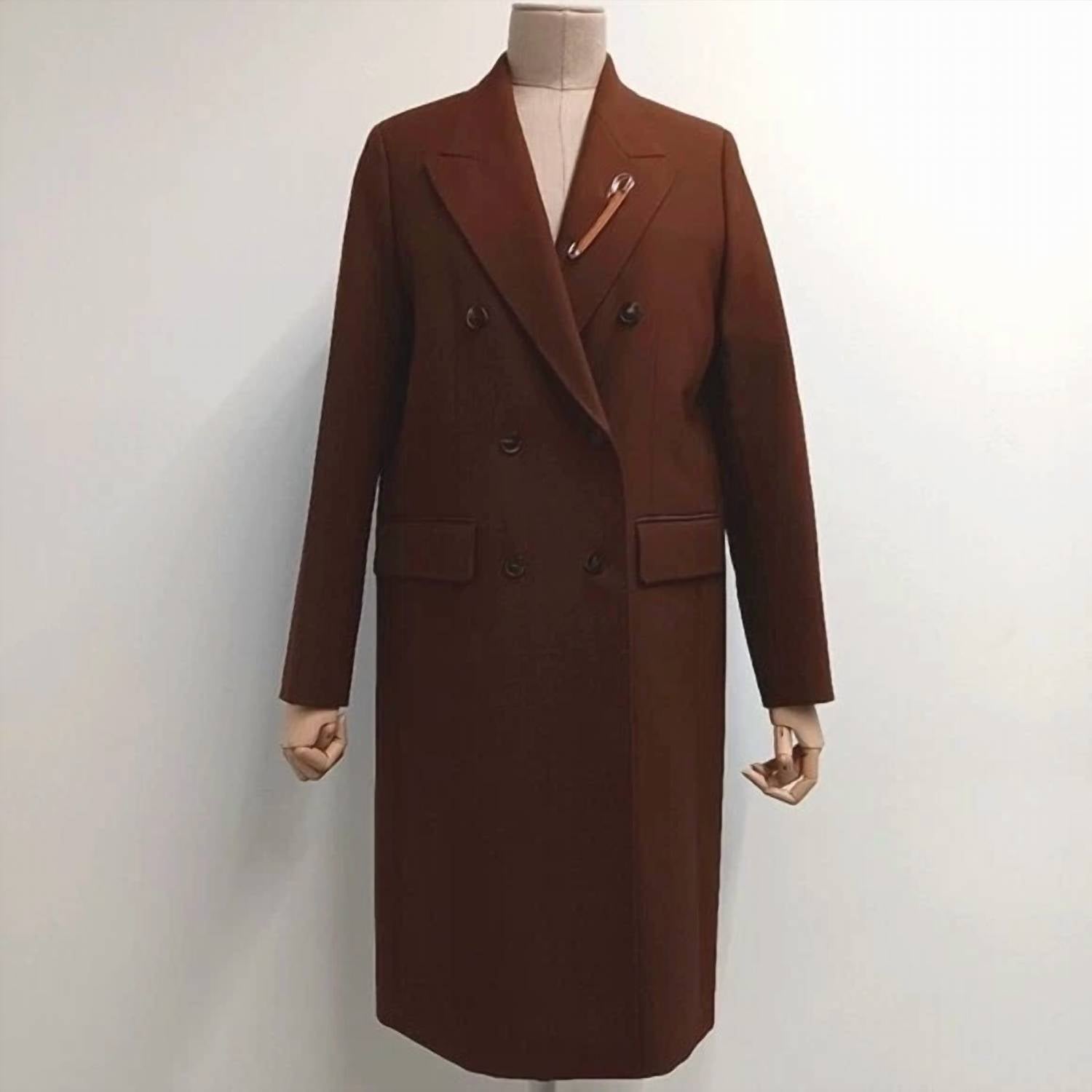 Lafayette 148 - Women's Chesterfield Double Breasted Coat