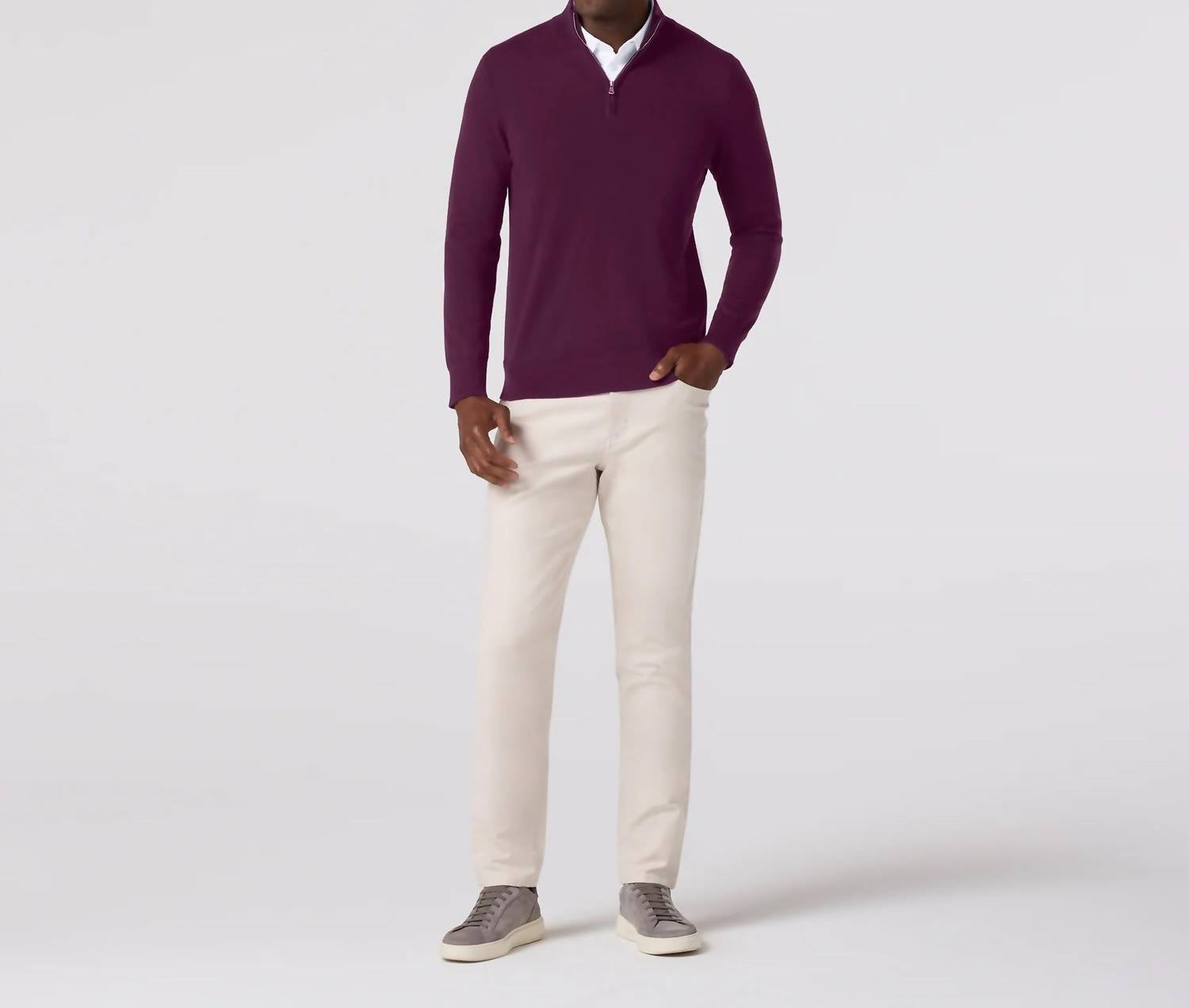 Mizzen + Main - Men's Heritage Quarter Zip Top