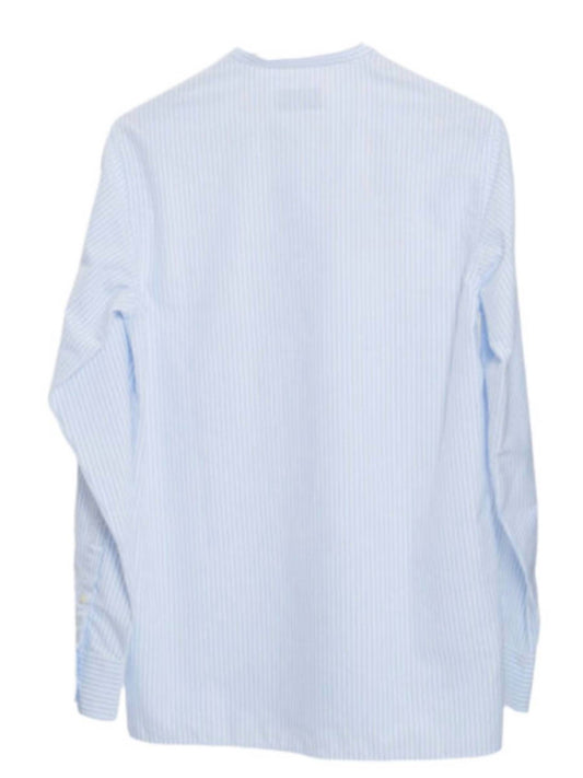 Officine Générale - Men's Gaston Brushed Candy CO Stripe Shirt