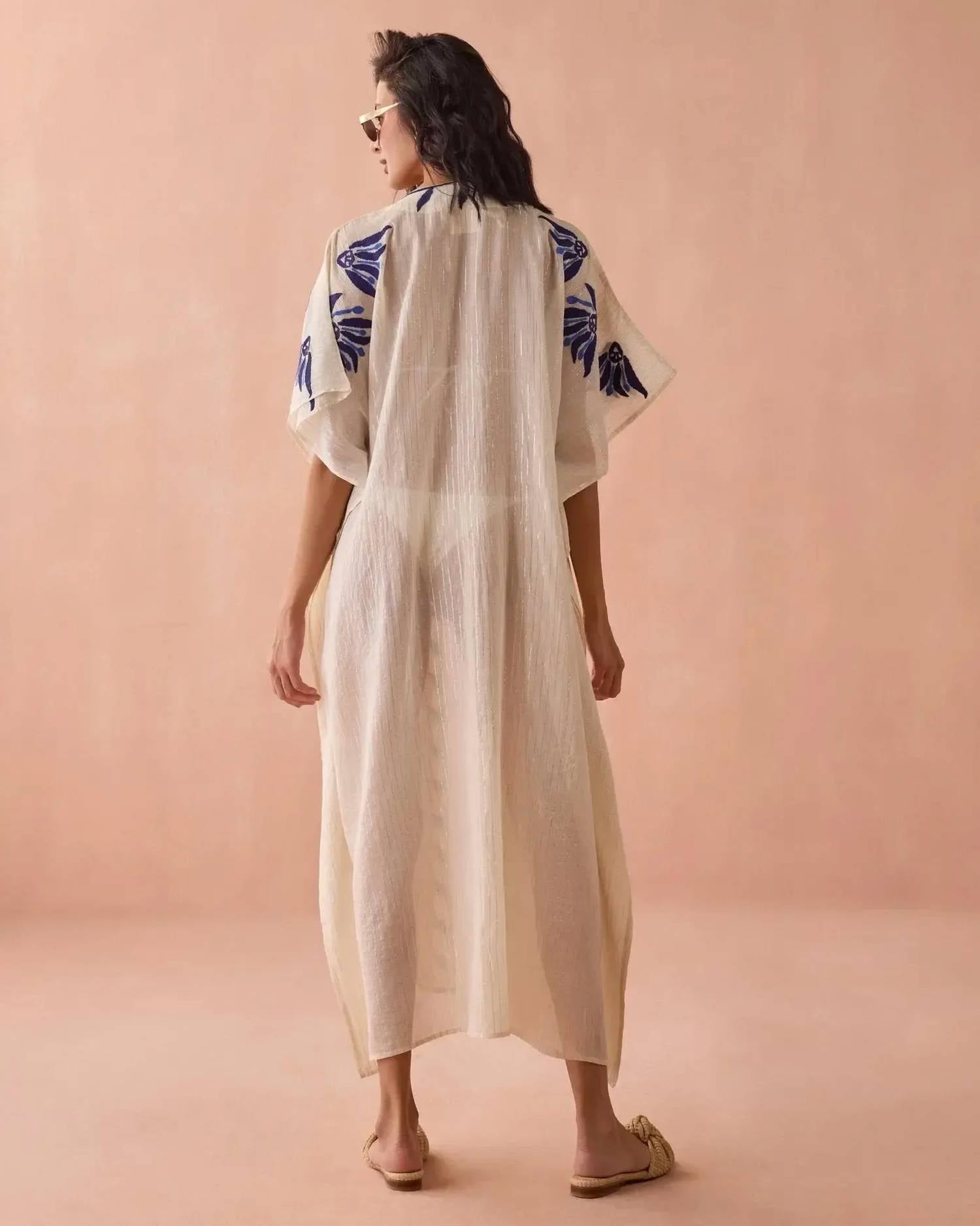 Omika - Blanca Kimono Coverup