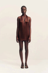 Shona Joy - SAVANNA HALTER MINI DRESS