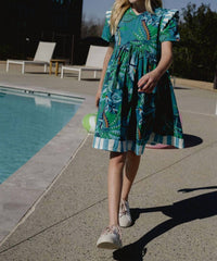Briton Court - Girls' Lotus Dress
