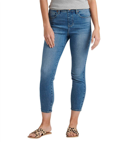 High Rise Valentina Skinny Crop Jean