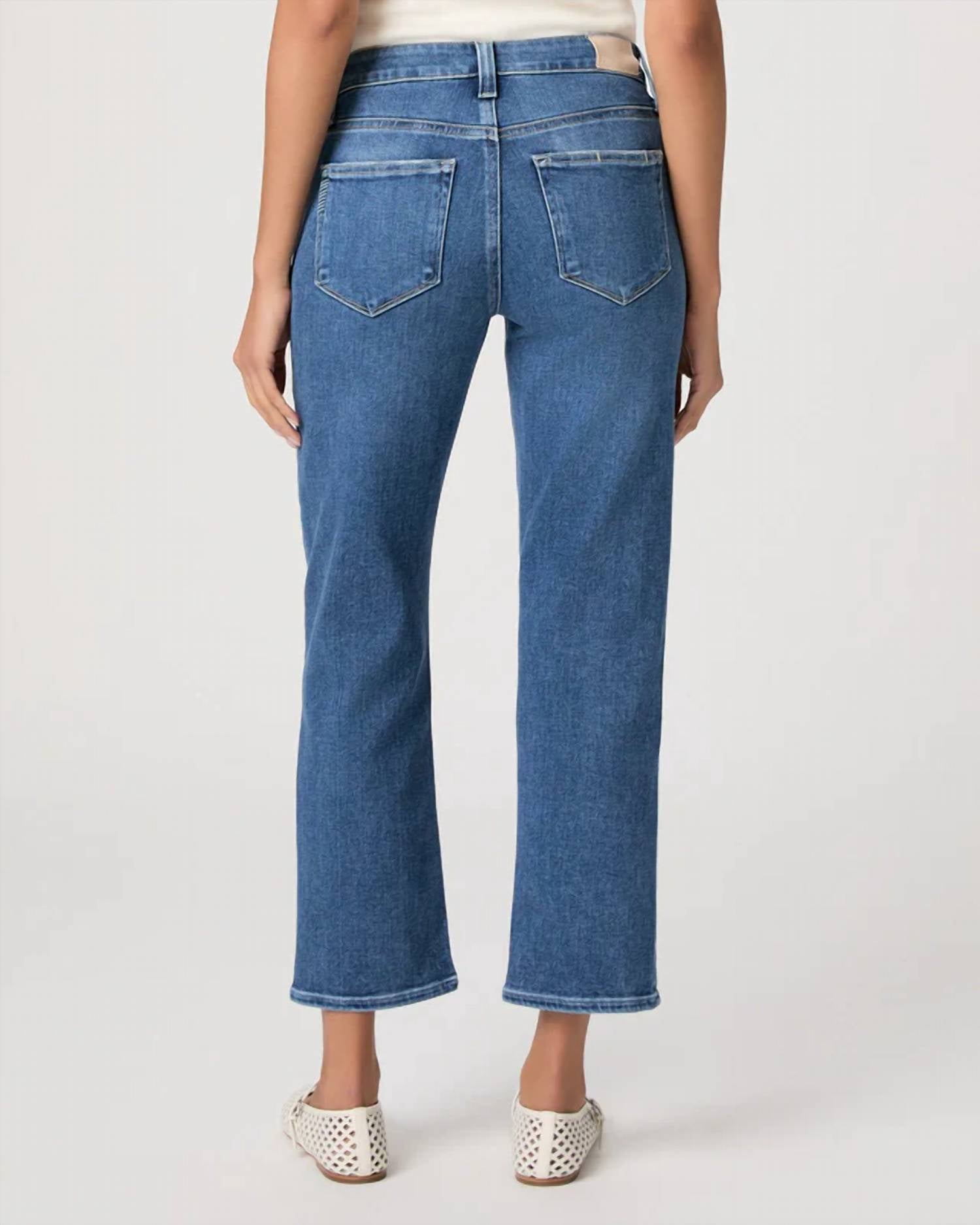 Paige - Mason Ankle Straight Leg Jeans