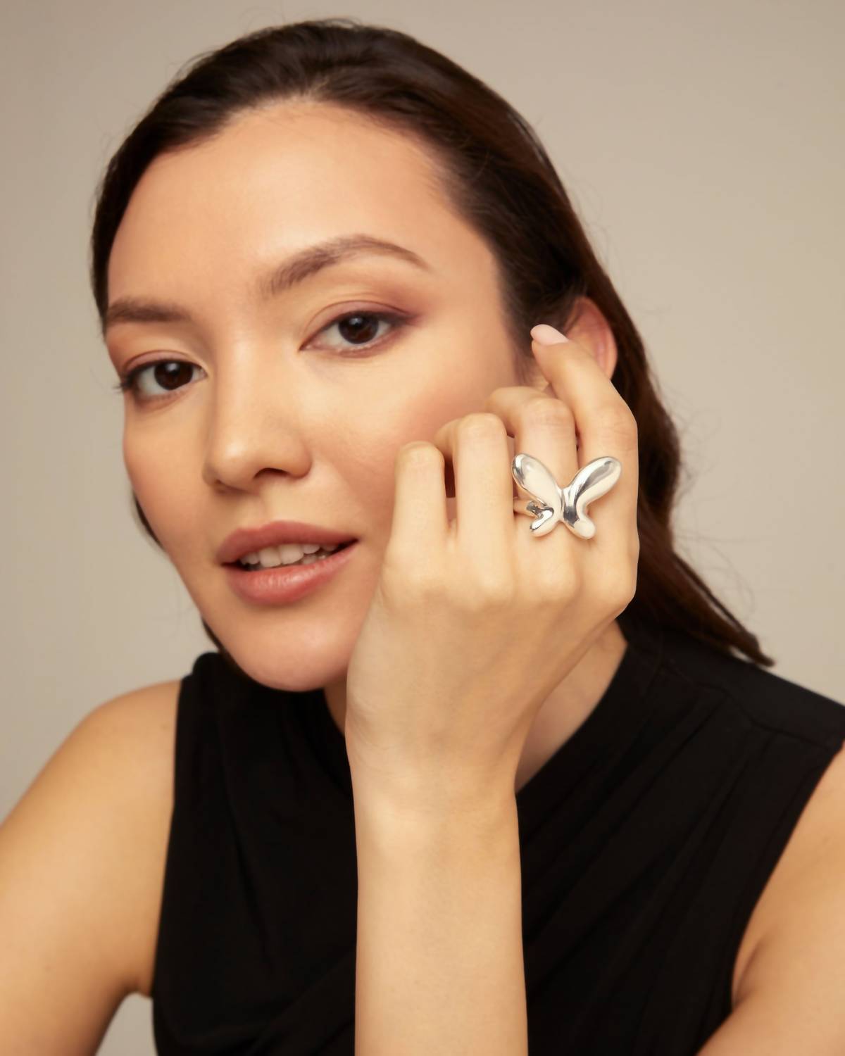 Unode50 - Women's Butterfly Ring