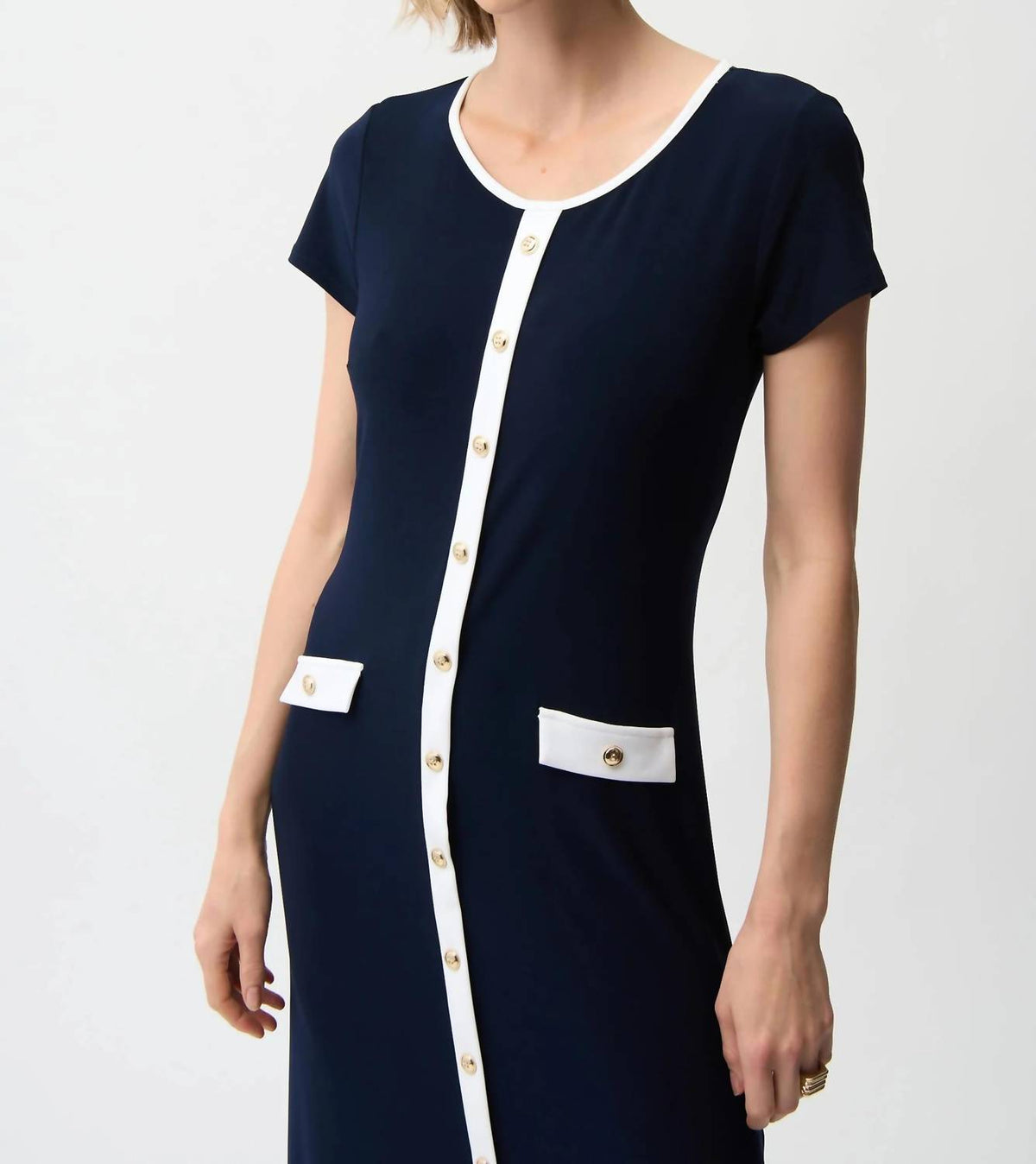Joseph Ribkoff - Color Block Midi Dress