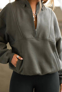 Joah Brown - Retro Half Zip Sweatshirt