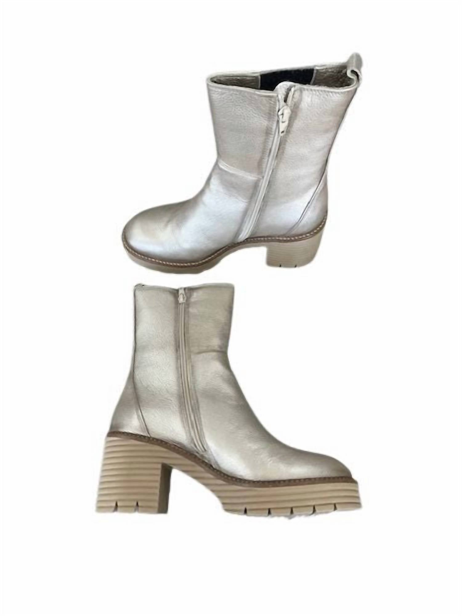 Softwaves - Women's Margo Metal Oro Boots