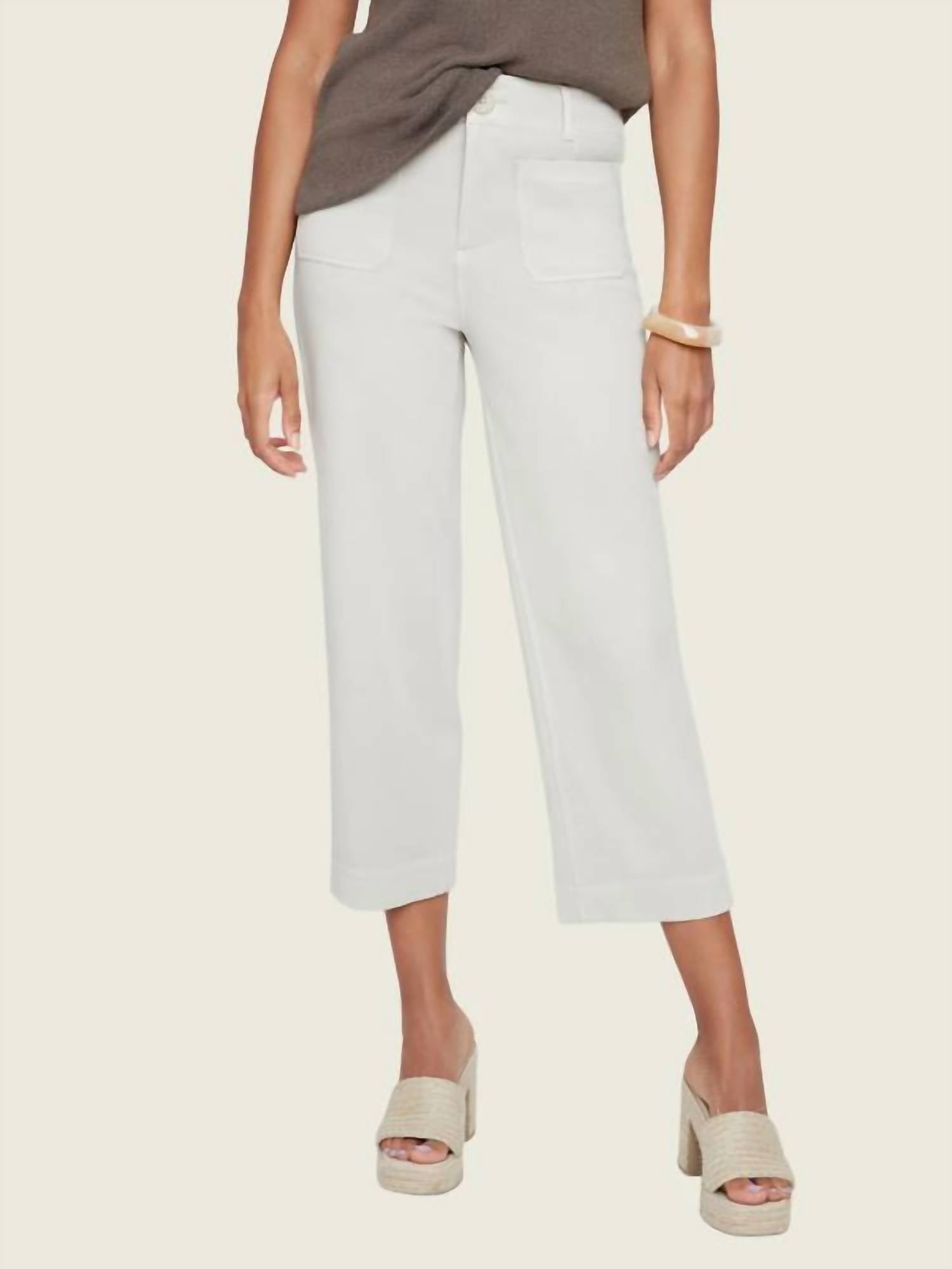 Renuar - Woven Crop Pant