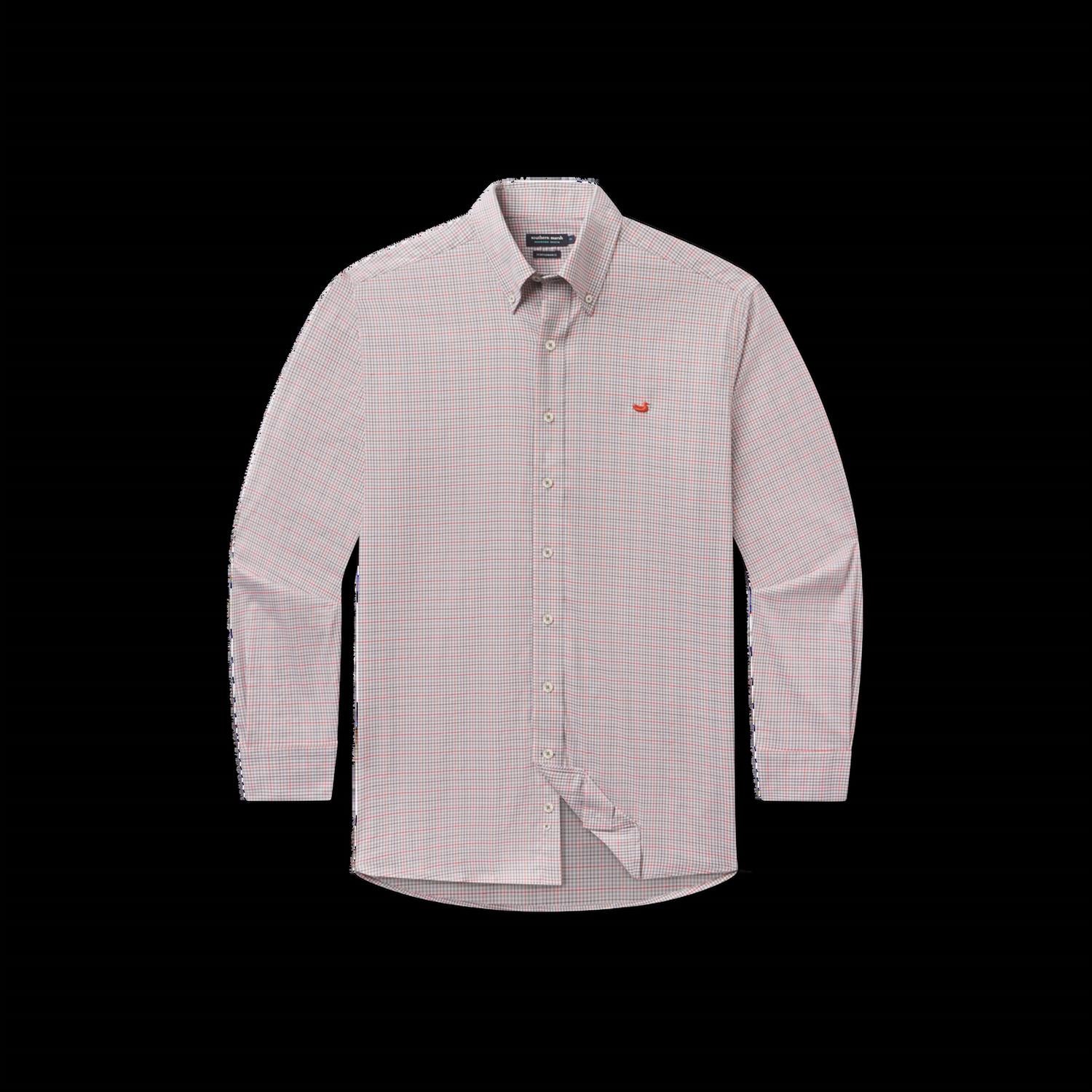 Southern Marsh - Men's Dyer Performance Gingham Dress Shirt
